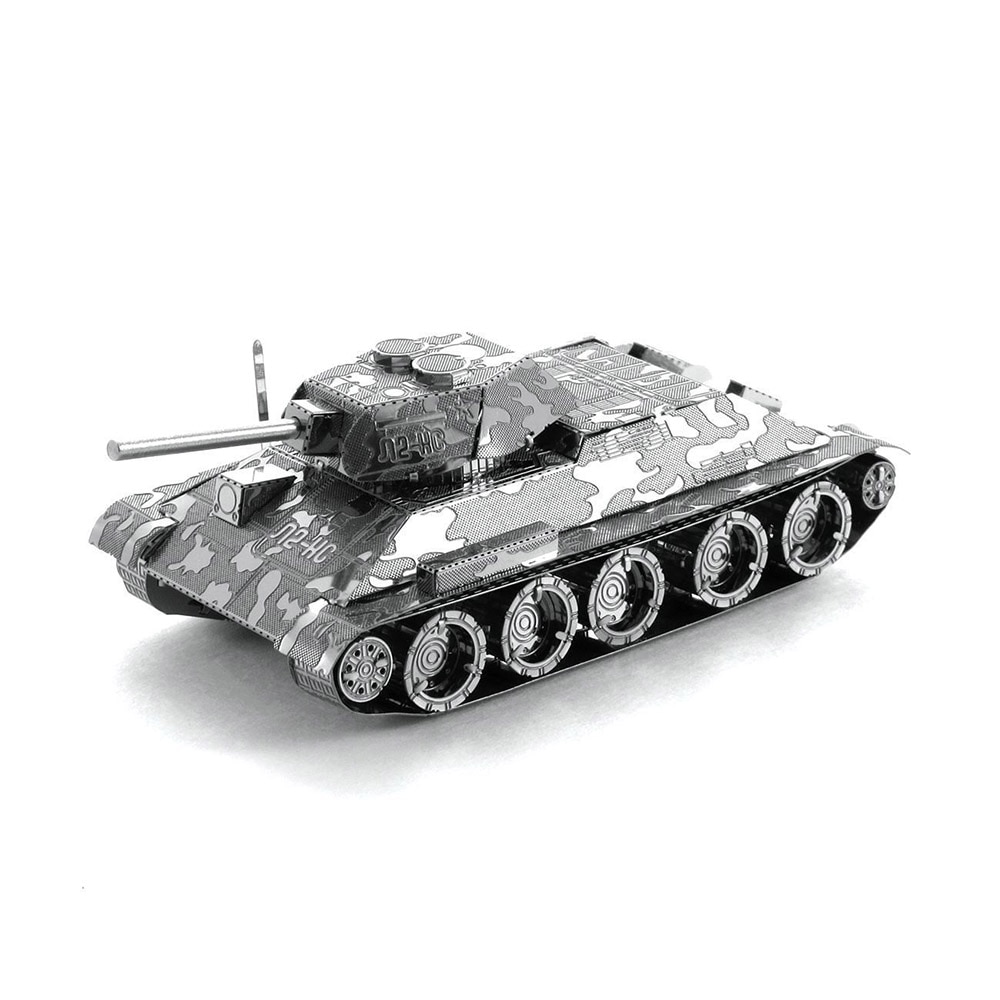 Metal Earth, Toys & Figurines, Metal, Art & School, T34 Tank, 2398